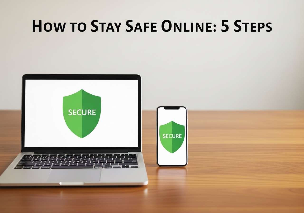 How to Stay Safe Online: 5 Essential Steps Every Consumer Must Follow in 2025
