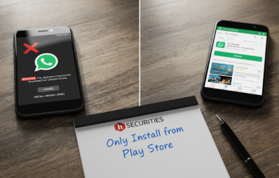 WhatsApp APK Scam Alert: Fake “Security Update” Messages Infecting Phones in Punjab