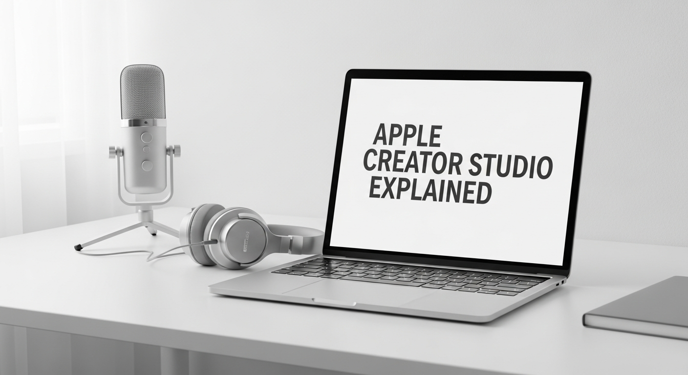 Apple Creator Studio Explained: How Creators Are Building Authority Without Ads